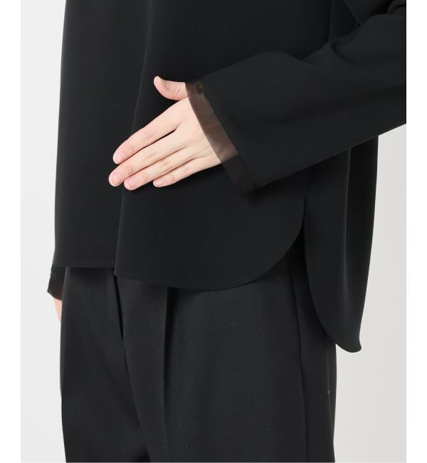 VERMEIL par iena「Minimal Double Cross ブラウス」|シャツ・ブラウス|