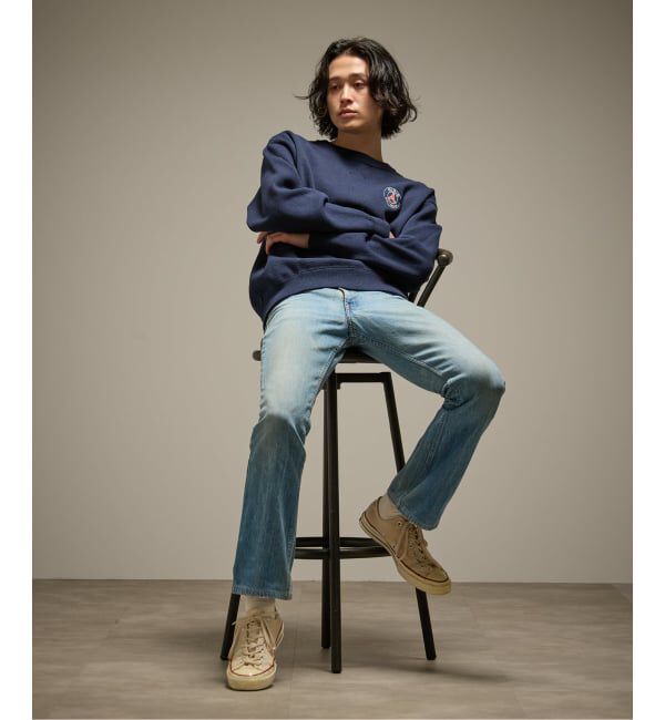 Paris Saint-Germain「【Paris Saint-Germain / パリ・サン＝ジェルマン】 JP Sweat like Knit EMBLEM」|ニット・セーター|