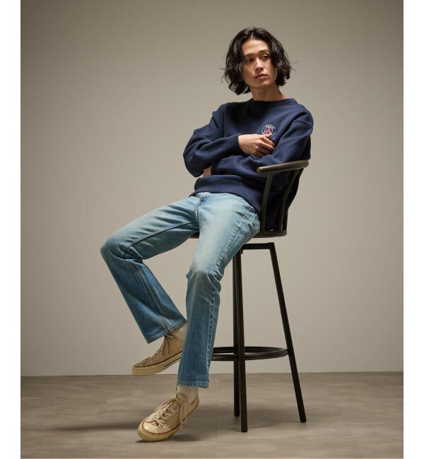 Paris Saint-Germain「【Paris Saint-Germain / パリ・サン＝ジェルマン】 JP Sweat like Knit EMBLEM」|ニット・セーター|