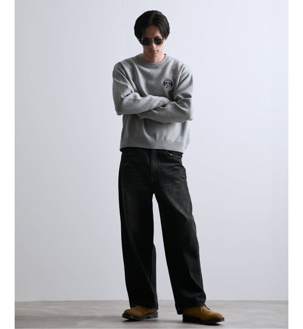 Paris Saint-Germain「【Paris Saint-Germain / パリ・サン＝ジェルマン】 JP Sweat like Knit EMBLEM」|ニット・セーター|