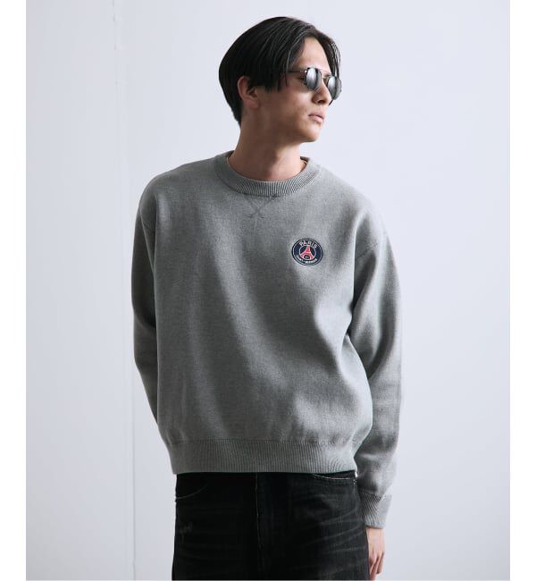 Paris Saint-Germain「【Paris Saint-Germain / パリ・サン＝ジェルマン】 JP Sweat like Knit EMBLEM」|ニット・セーター|