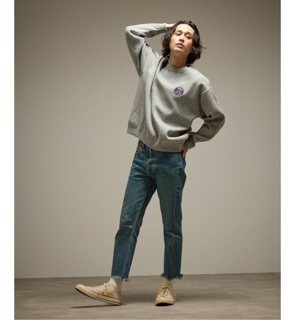 Paris Saint-Germain「【Paris Saint-Germain / パリ・サン＝ジェルマン】 JP Sweat like Knit EMBLEM」|ニット・セーター|