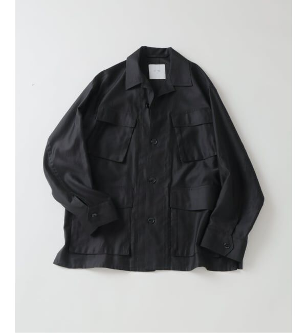 EDIFICE「《予約》スーピマ ファティーグ ジャケット」|ミリタリージャケット|