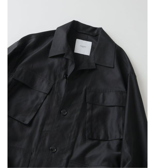 EDIFICE「《予約》スーピマ ファティーグ ジャケット」|ミリタリージャケット|