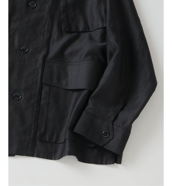 EDIFICE「《予約》スーピマ ファティーグ ジャケット」|ミリタリージャケット|