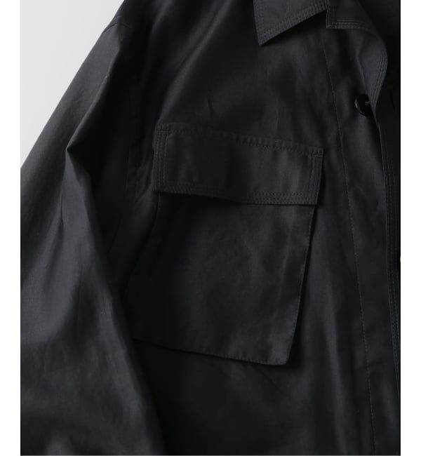 EDIFICE「《予約》スーピマ ファティーグ ジャケット」|ミリタリージャケット|