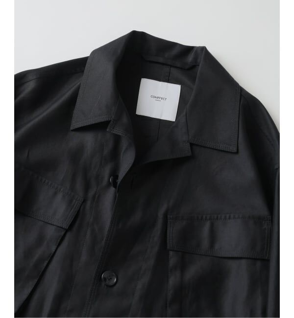 EDIFICE「《予約》スーピマ ファティーグ ジャケット」|ミリタリージャケット|