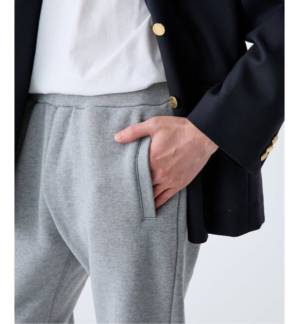 EDIFICE「《予約》LOOPWHEELER for LOWERCASE 別注 ライト スウェット パンツ」|その他|