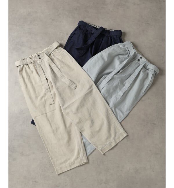 J.S.Homestead「《予約》J.S.Homestead / コットンリネン デニム  &ldquo;JUDO&rdquo; パンツ」|デニム|