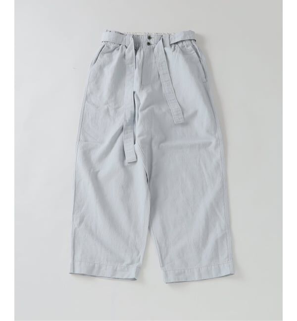 J.S.Homestead「《予約》J.S.Homestead / コットンリネン デニム  &ldquo;JUDO&rdquo; パンツ」|デニム|