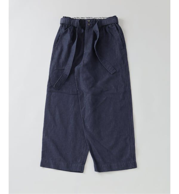 J.S.Homestead「《予約》J.S.Homestead / コットンリネン デニム  &ldquo;JUDO&rdquo; パンツ」|デニム|