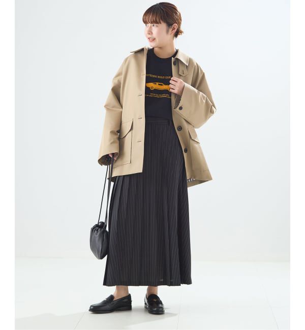 journal standard L'essage「【別注】Aquascutum&times;LESSAGEショートコート」|ステンカラーコート|