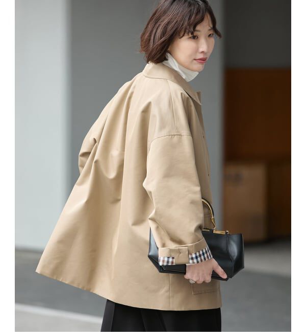 journal standard L'essage「【別注】Aquascutum&times;LESSAGEショートコート」|ステンカラーコート|