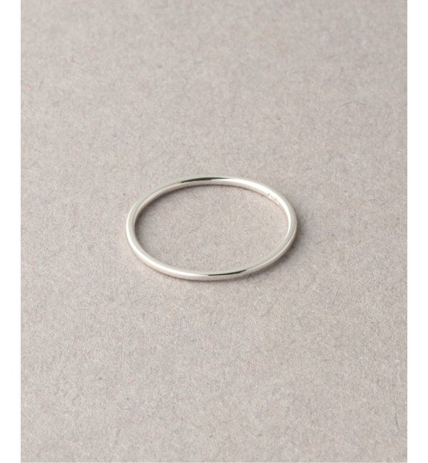 Lilas by Spick&Span「シンプルピンキーリングWG K10」|リング|