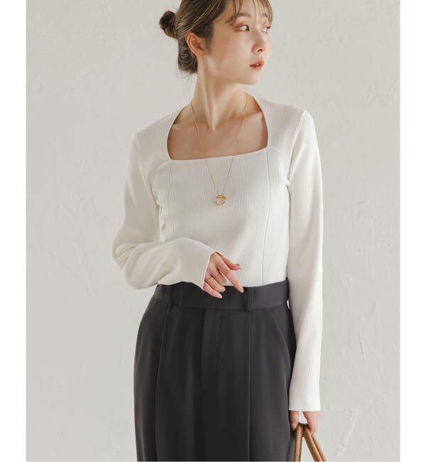 NOBLE「デコルテニット」|ニット・セーター|