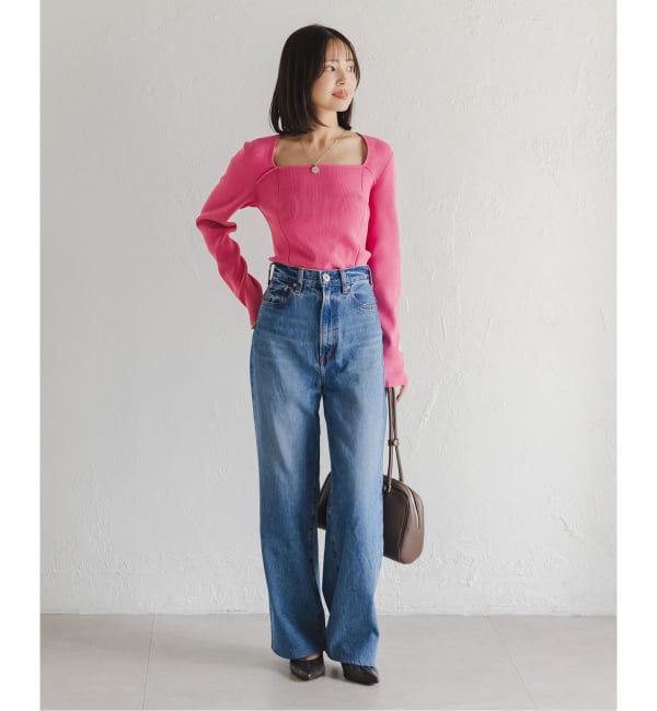 NOBLE「デコルテニット」|ニット・セーター|