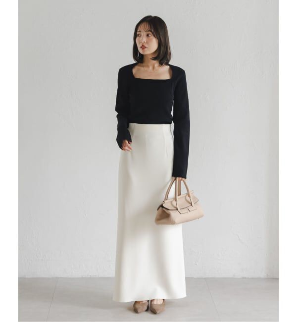 NOBLE「デコルテニット」|ニット・セーター|