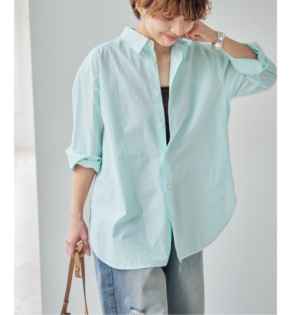 Spick and Span「ソフトタイプライターシャツ」|シャツ・ブラウス|グリーンべース