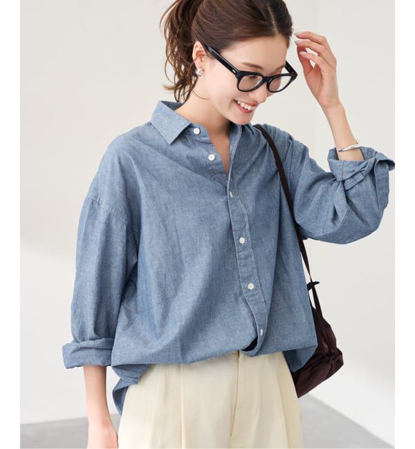 FRAMeWORK「≪追加≫ダンガリーシャツ」|シャツ・ブラウス|