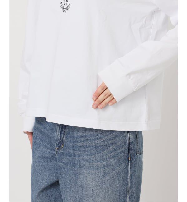 FRAMeWORK「GIFT SHOP 別注LOGO PRINT LONG SLEEVES」|Tシャツ・カットソー|