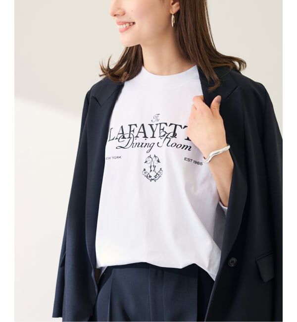 FRAMeWORK「GIFT SHOP 別注LOGO PRINT LONG SLEEVES」|Tシャツ・カットソー|