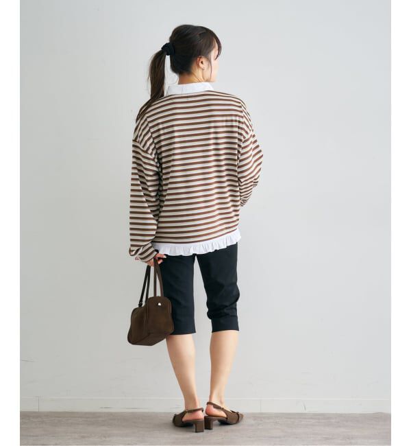 U by SPICK&SPAN「《予約》ストレッチサブリナパンツ」|その他|