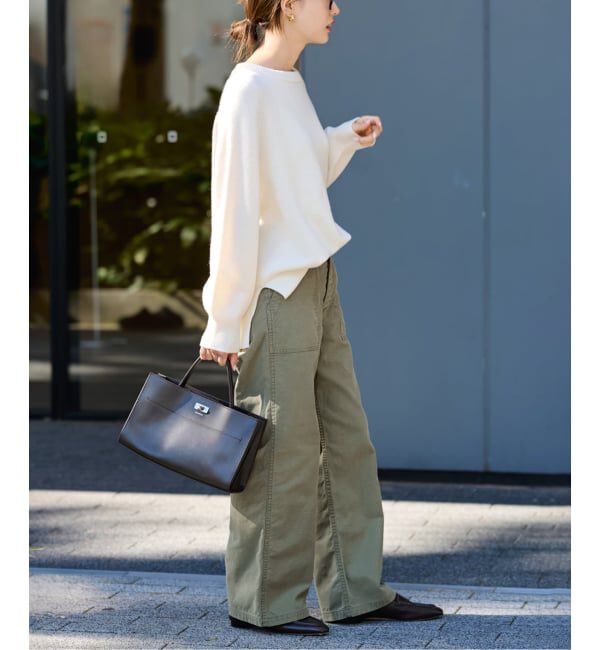 FRAMeWORK「≪追加≫ライトミリタリースラブベイカーパンツ 2」|カーゴ|