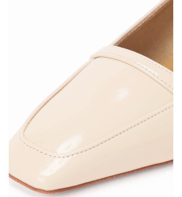  「5cmスクエアローファーパンプス」|パンプス|