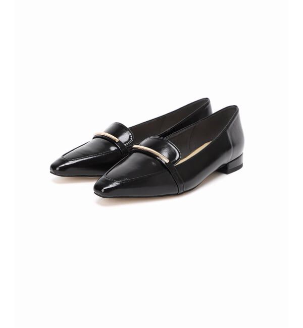  「フレンチスクエアメタルローファー」|ローファー|