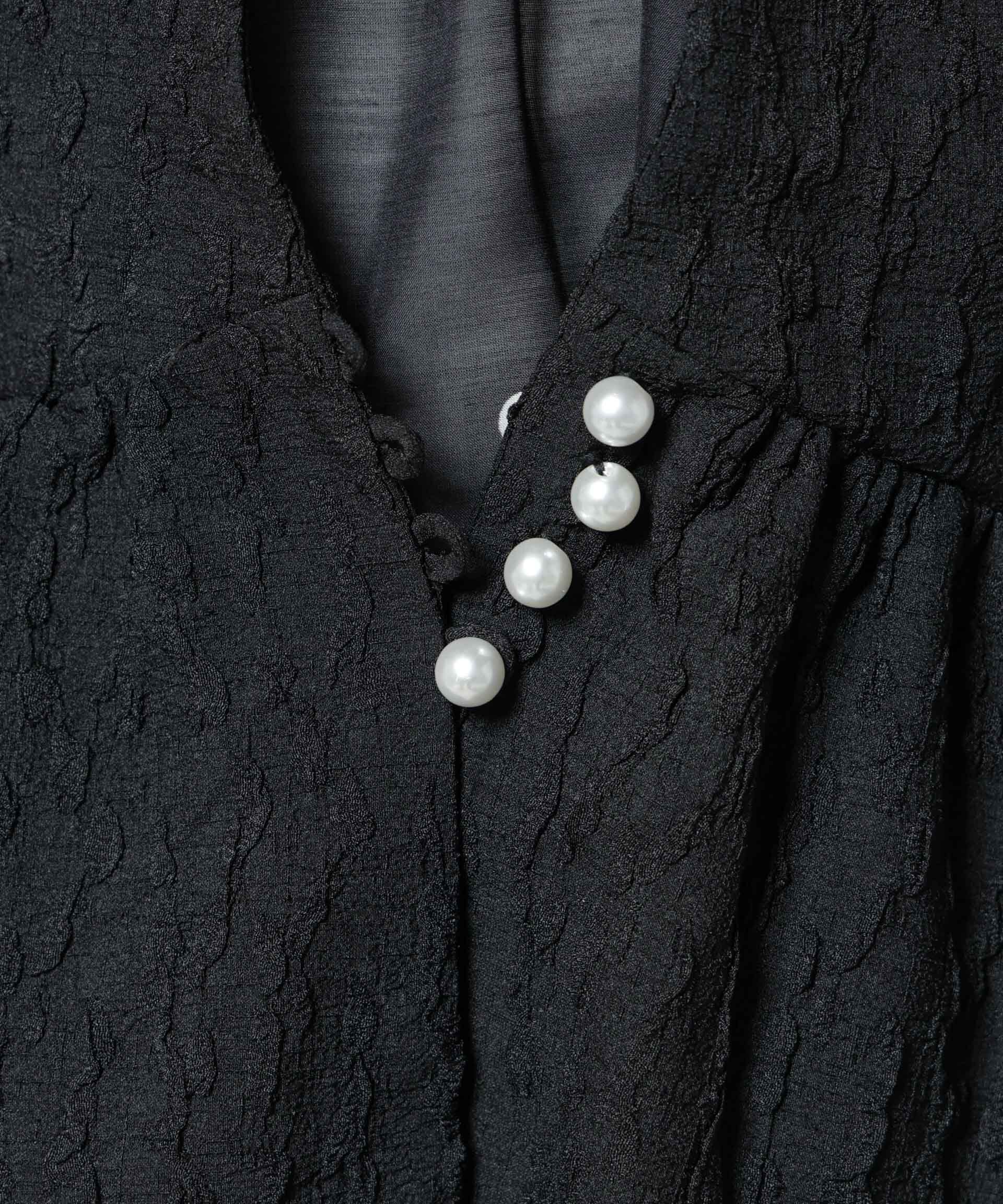 nano･universe「troisiemechaco/PUFFY JACQUARD　ジレ」|テーラードジャケット|