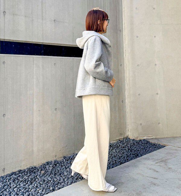 Rie Miller「【RM denim】リネン混ラップワイドパンツ」|その他|