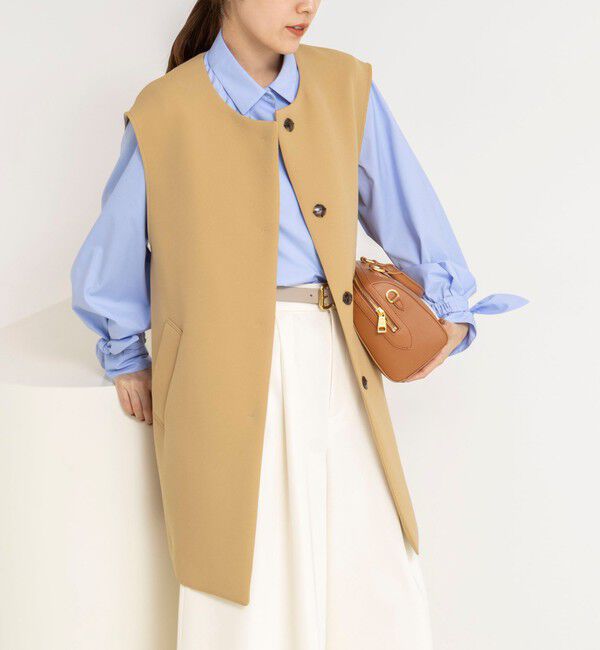 NOLLEY'S「ウォッシャブル撥水トリプルクロスジレ」|ベスト・ジレ|