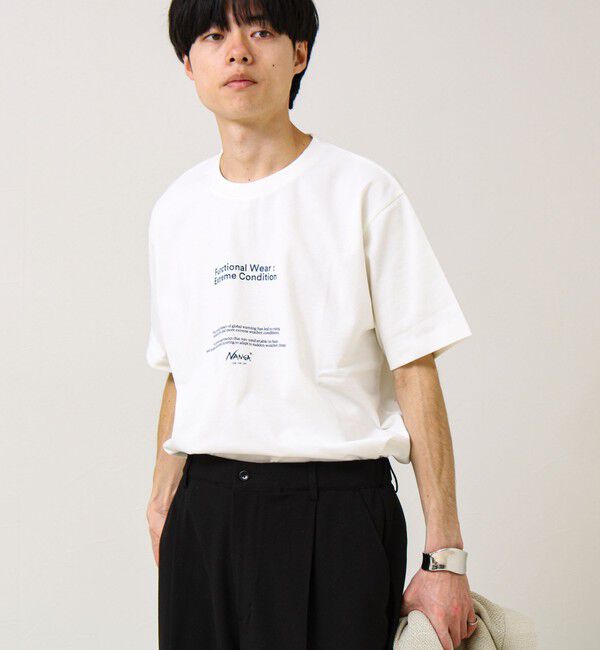 GLOSTER「【NANGA&times;GLOSTER】別注③ Frontprint Tee」|Tシャツ・カットソー|