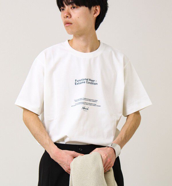 GLOSTER「【NANGA&times;GLOSTER】別注③ Frontprint Tee」|Tシャツ・カットソー|