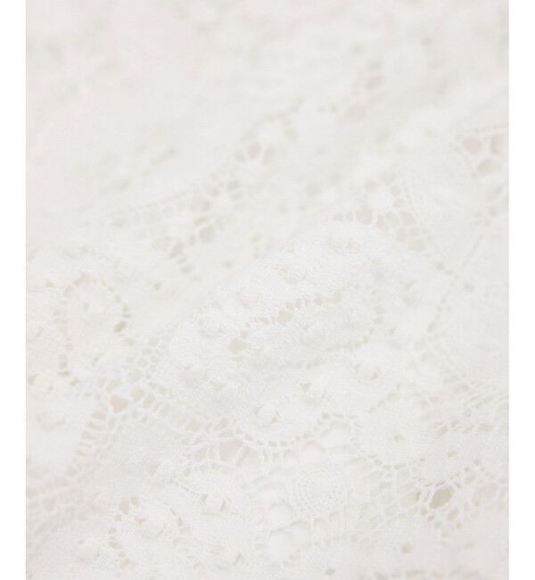 ROPE「CLUNY(クルーニー) コットンレースキャミソール」|キャミソール|