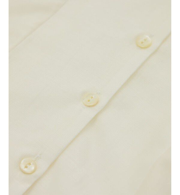 ROPE「【洗える】パフスリーブシアーペプラムブラウス」|シャツ・ブラウス|