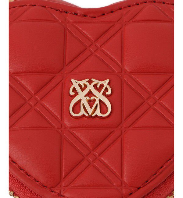 VIS「ハートキルティングポーチチャーム」|チャーム・キーホルダー|