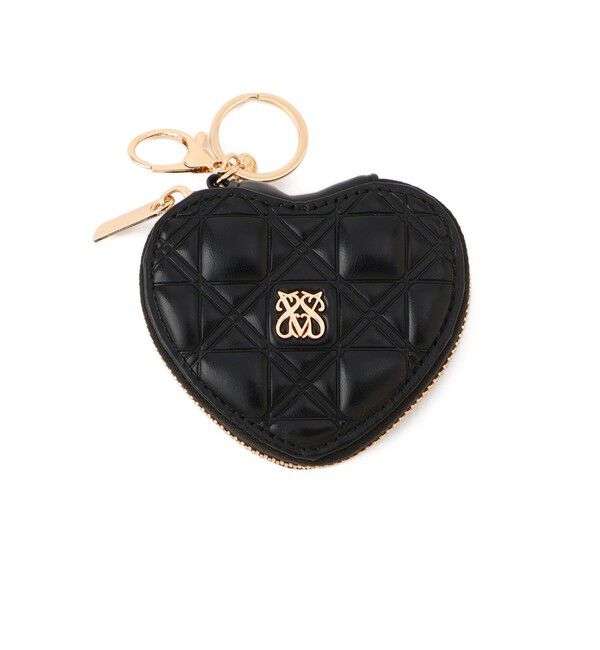 VIS「ハートキルティングポーチチャーム」|チャーム・キーホルダー|