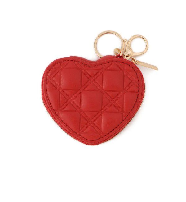 VIS「ハートキルティングポーチチャーム」|チャーム・キーホルダー|