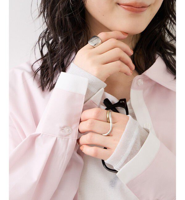 VIS「ウエストリボンシャツ/イージーケア・WEB限定カラー」|シャツ・ブラウス|