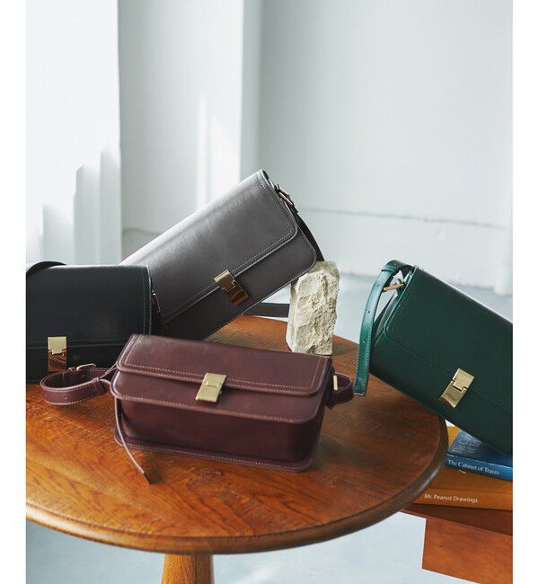 ROPE PICNIC PASSAGE「【WEB限定カラー】me fit BAG バーチカルラインワイドショルダーバッグ」|ショルダー・メッセンジャー|