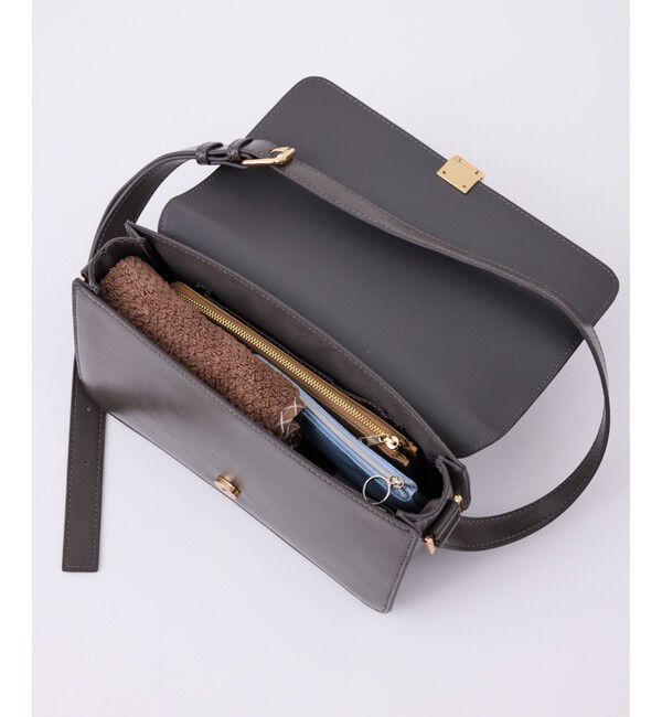 ROPE PICNIC PASSAGE「【WEB限定カラー】me fit BAG バーチカルラインワイドショルダーバッグ」|ショルダー・メッセンジャー|