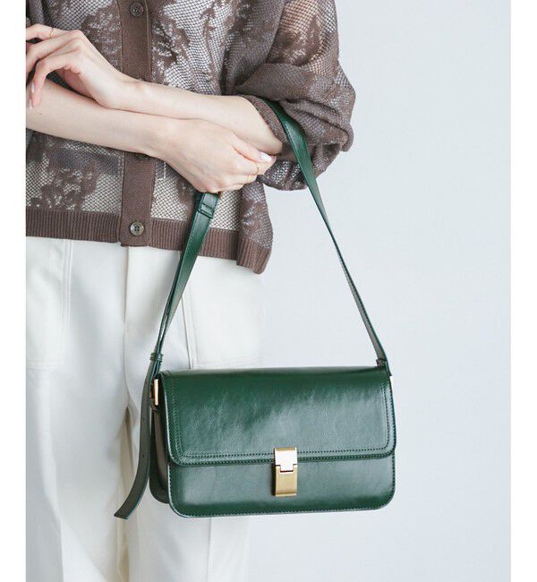 ROPE PICNIC PASSAGE「【WEB限定カラー】me fit BAG バーチカルラインワイドショルダーバッグ」|ショルダー・メッセンジャー|