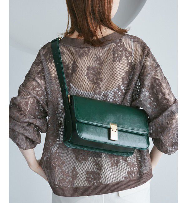 ROPE PICNIC PASSAGE「【WEB限定カラー】me fit BAG バーチカルラインワイドショルダーバッグ」|ショルダー・メッセンジャー|