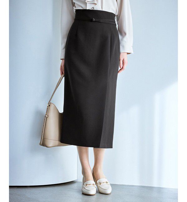 Rope&rsquo;Picnic「【WEB限定】360&deg;ウルトラストレッチ タイトスカート/UVカット・花粉ガード・セットアップ対応」|スカート|