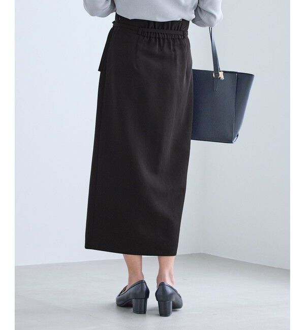 Rope&rsquo;Picnic「【WEB限定】360&deg;ウルトラストレッチ タイトスカート/UVカット・花粉ガード・セットアップ対応」|スカート|