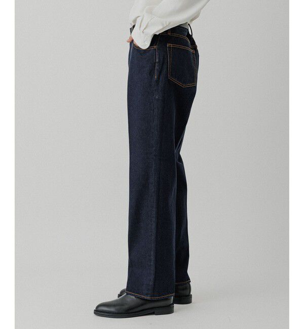 ADAM ET ROPE'「ストレート デニムスラックス」|デニム|