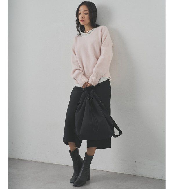  「フォックスウール Vネックプルオーバー」|ニット・セーター|