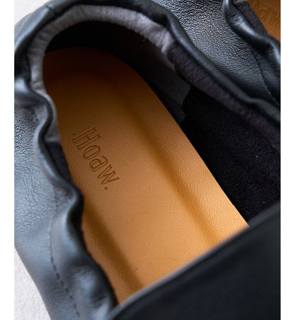 Hoaw.「【Hoaw.】ソフトローファー」|ロングブーツ|