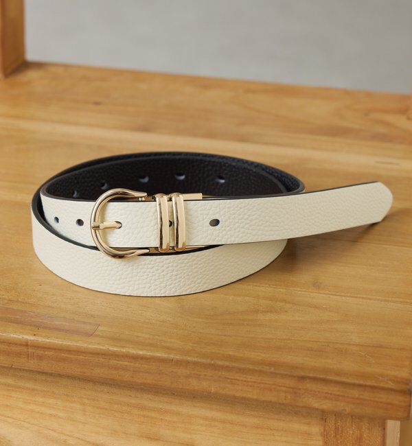 「リバーシブルレザーベルト」|ベルト|